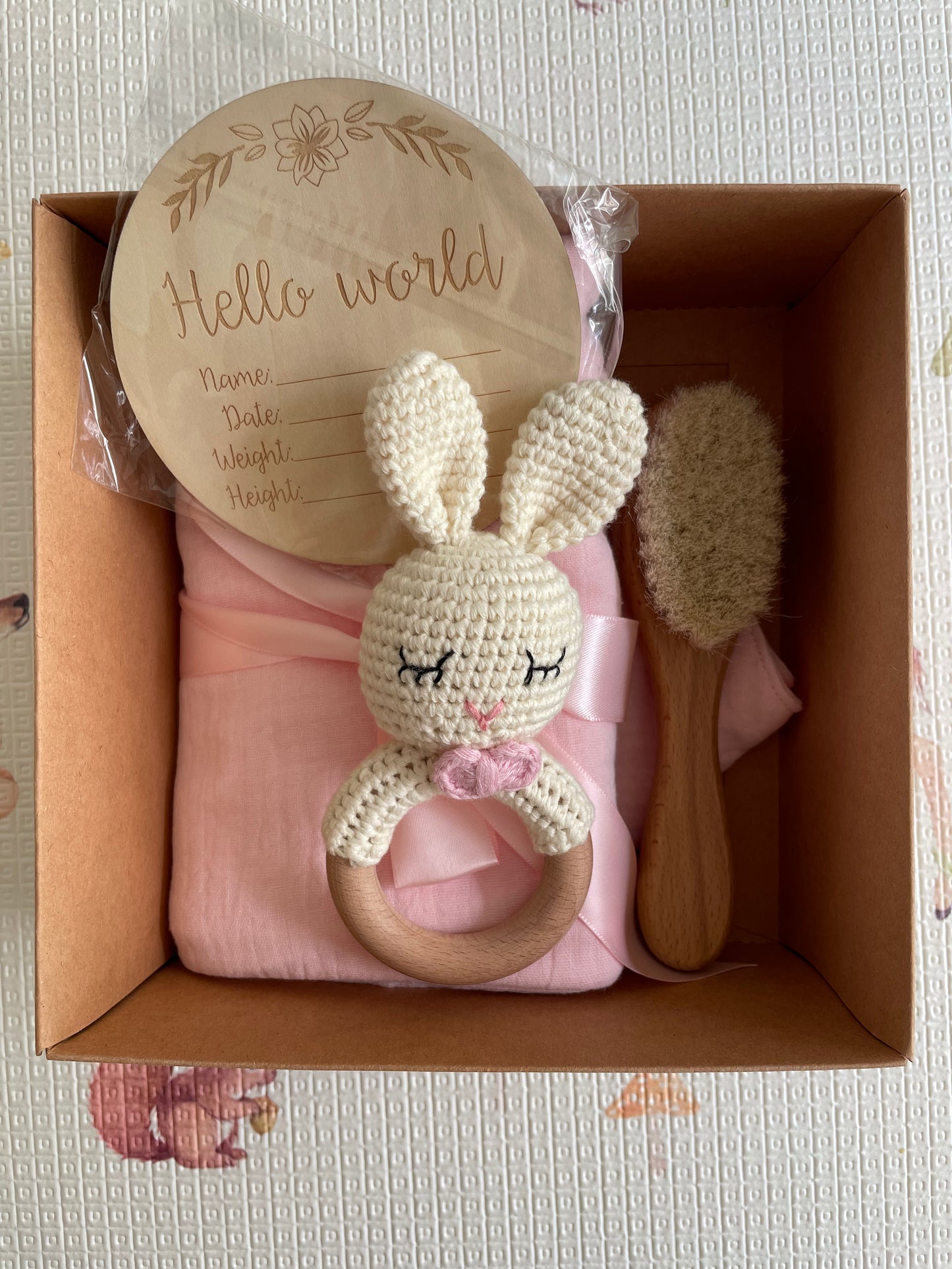 Cajita Regalo Recién Nacido Conejito
