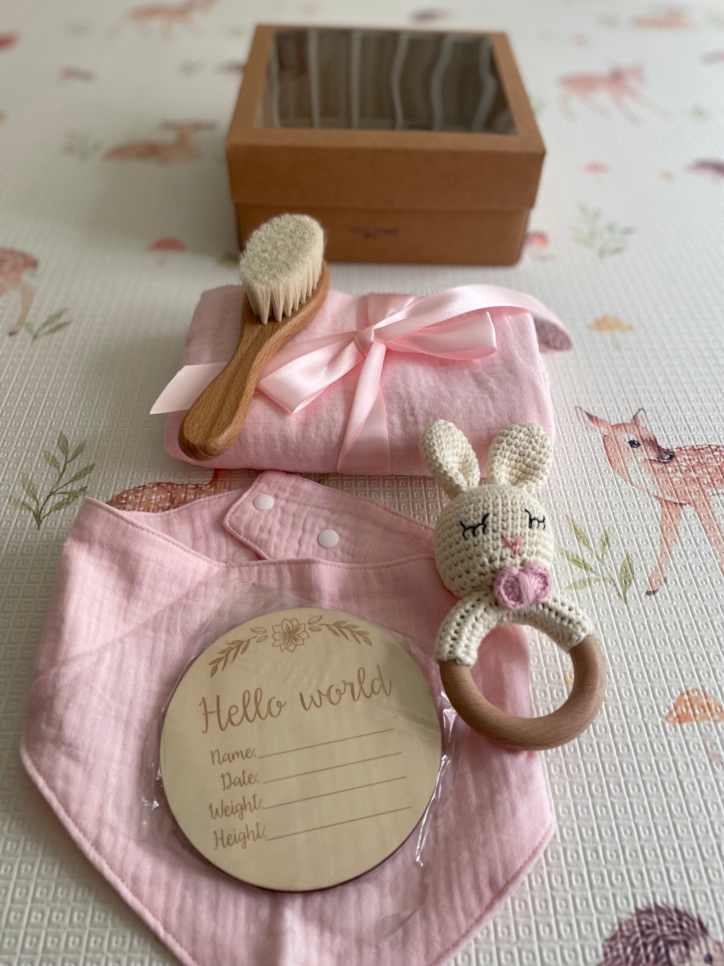 Cajita Regalo Recién Nacido Conejito