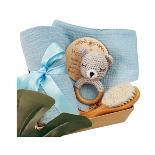 Newborn Gift Box Teddy Bear